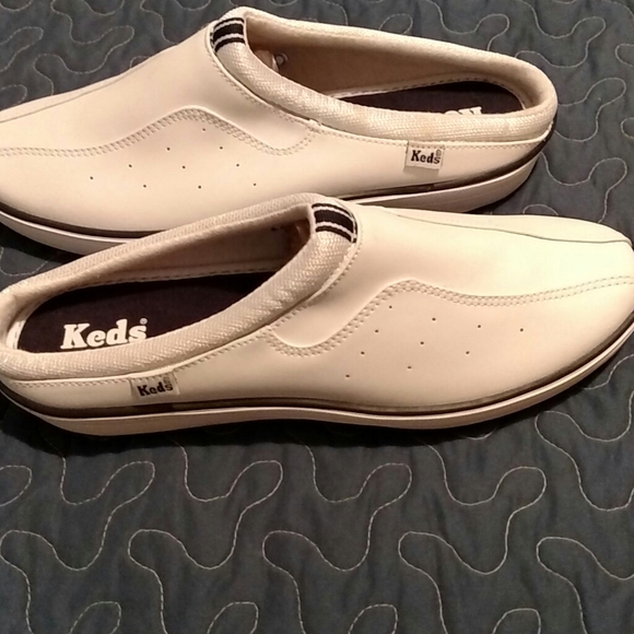 keds leather mule